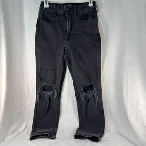 Hollister Ultra High Rise Mom Jeans / Size 2S w26s / Sku0177